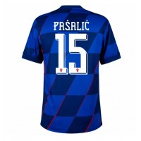 Fotbalové Dres Chorvatsko Mario Pasalic #15 Venkovní ME 2024 Krátký Rukáv